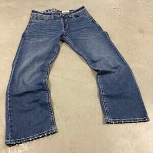 y2k axel western bootcut Jeans 34x32